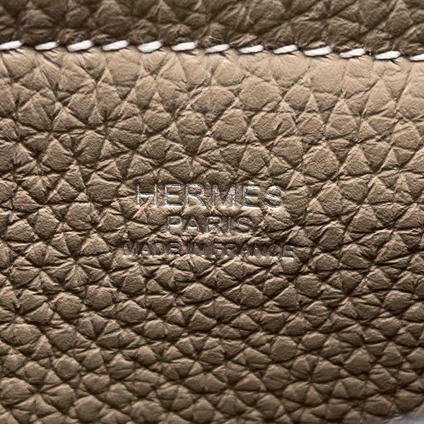 エルメス トートバッグ カバセリエ31 ニューホワイト/エトゥープ トリヨンクレマンス W刻印