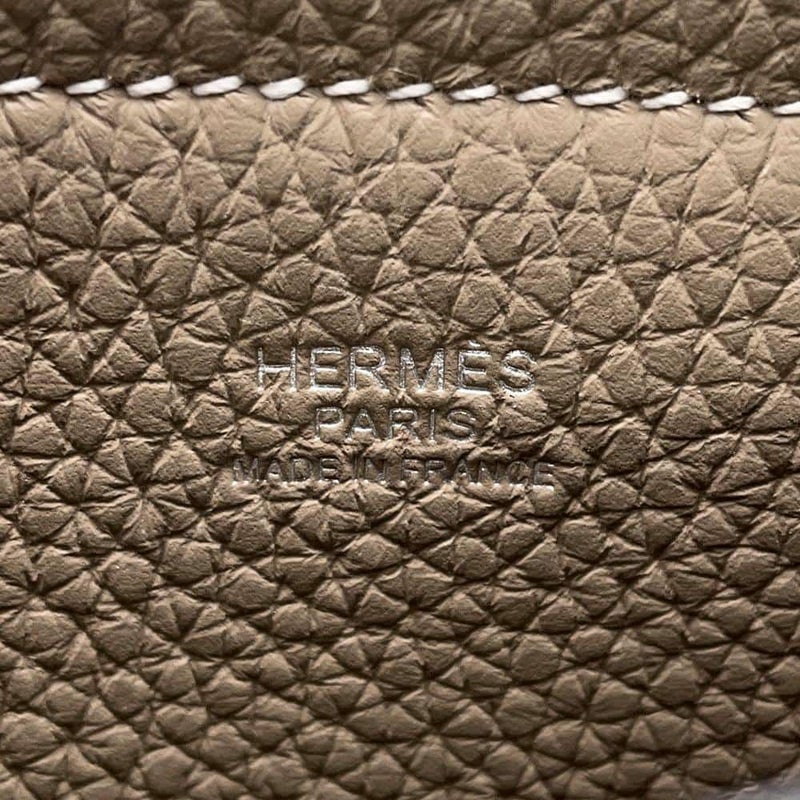 エルメス トートバッグ カバセリエ31 ニューホワイト/エトゥープ トリヨンクレマンス W刻印