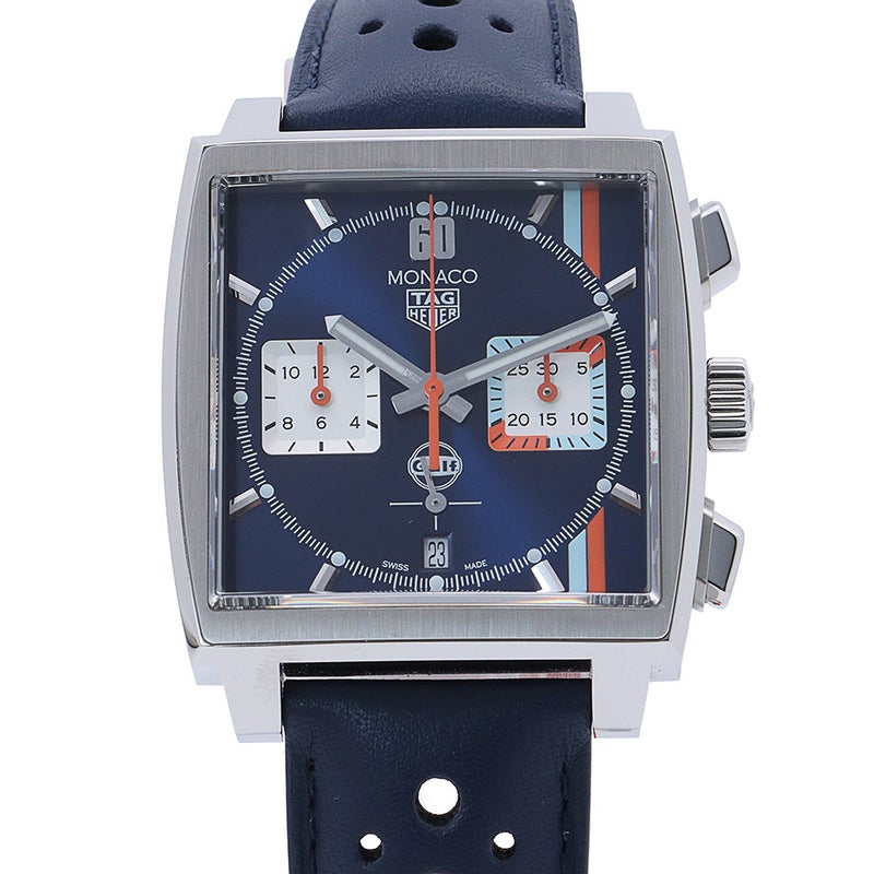 タグホイヤー モナコ クロノグラフ ガルフ スペシャルエディション CBL2115.FC6494 TAG Heuer 腕時計 ウォッチ ブルー文字盤