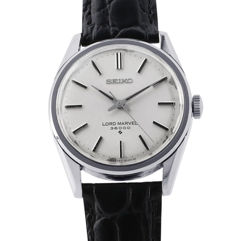 セイコー ロードマーベル 36000 5740-8000 SEIKO 腕時計 シルバー文字盤