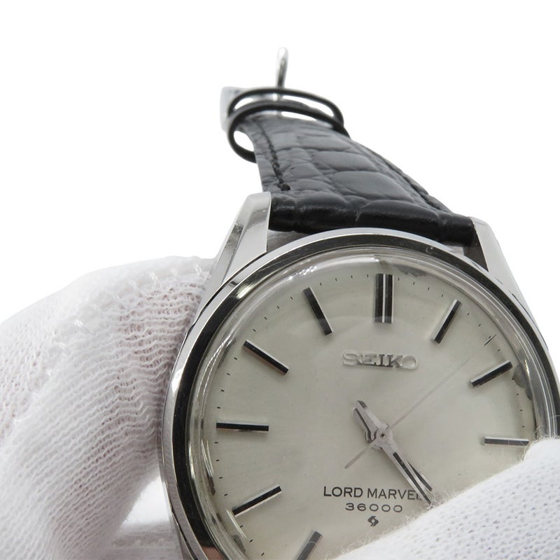 セイコー ロードマーベル 36000 5740-8000 SEIKO 腕時計 シルバー文字盤