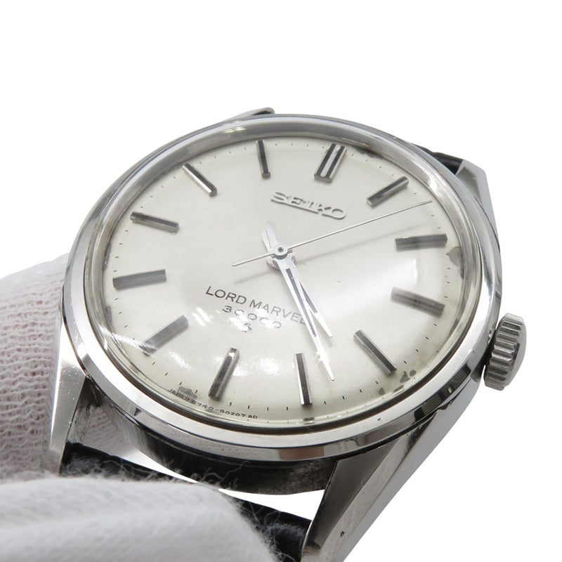 セイコー ロードマーベル 36000 5740-8000 SEIKO 腕時計 シルバー文字盤