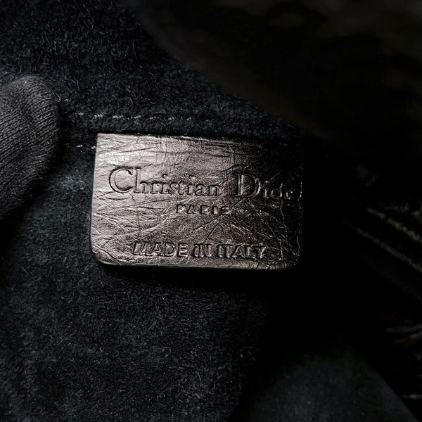 クリスチャン・ディオール トートバッグ トゥジュールバッグ ミディアム M2821SNIO Christian Dior バッグ 黒