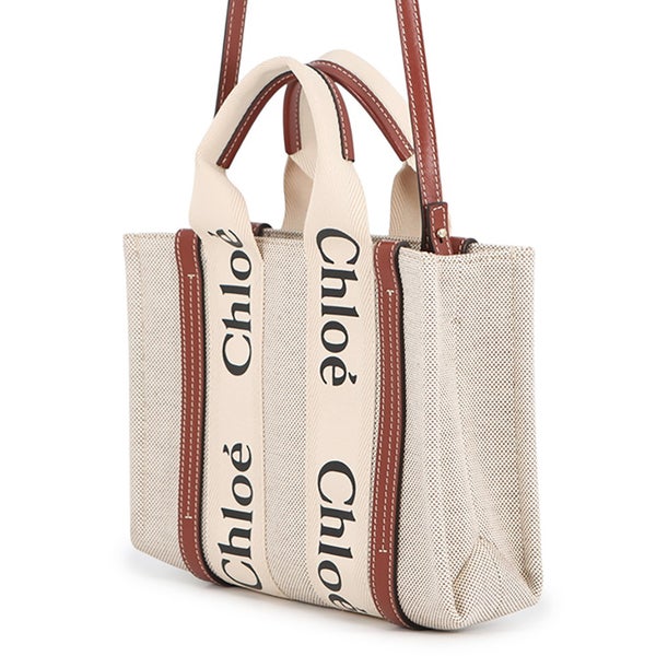クロエ ハンドバッグ ウッディ トート スモール キャンバス CHC22AS397I2690U Chloe 2wayショルダー