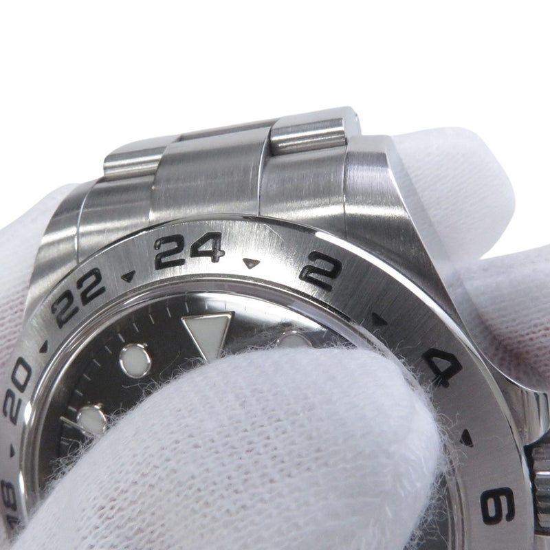 ロレックス エクスプローラー2 ランダムシリアル ルーレット 216570 ROLEX 腕時計 ウォッチ 黒文字盤