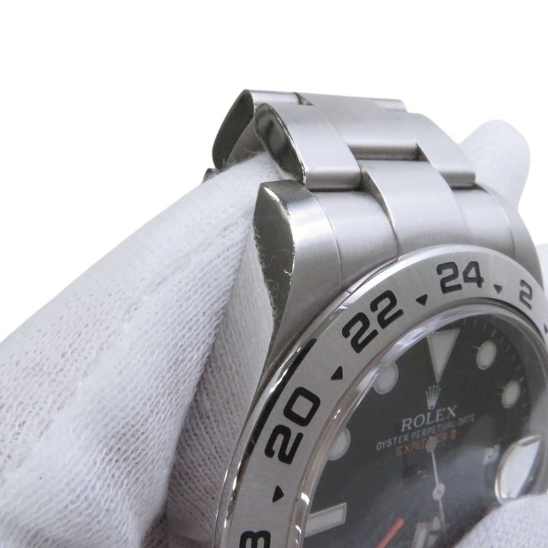 ロレックス エクスプローラー2 ランダムシリアル ルーレット 216570 ROLEX 腕時計 ウォッチ 黒文字盤