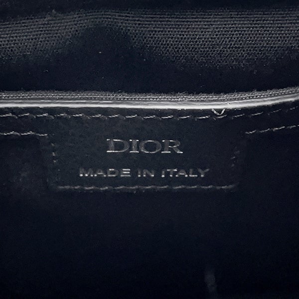 クリスチャン・ディオール ショルダーバッグ オブリーク バケット キャンバス 2LECA594 Christian Dior バッグ 黒