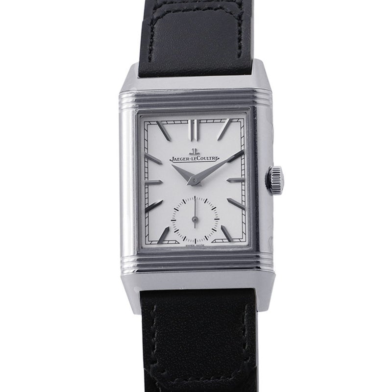 ジャガールクルト レベルソ トリビュート デュオ スモールセコンド Q3908410 JAEGER-LECOULTRE ホワイト/ブルー文字盤