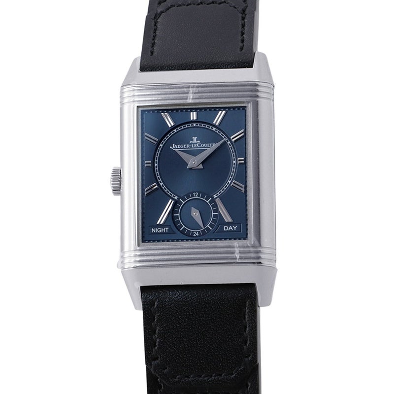 ジャガールクルト レベルソ トリビュート デュオ スモールセコンド Q3908410 JAEGER-LECOULTRE ホワイト/ブルー文字盤