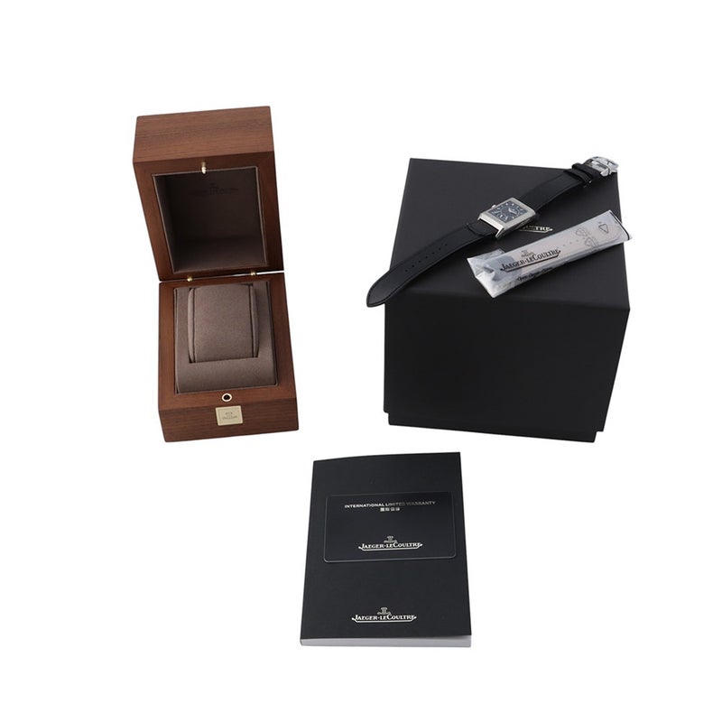 ジャガールクルト レベルソ トリビュート デュオ スモールセコンド Q3908410 JAEGER-LECOULTRE ホワイト/ブルー文字盤