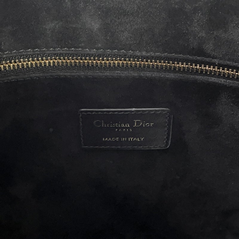 ディオール トートバッグ マクロカナージュ ブックトート ミディアム M1324OWHP Christian Dior 2way 黒