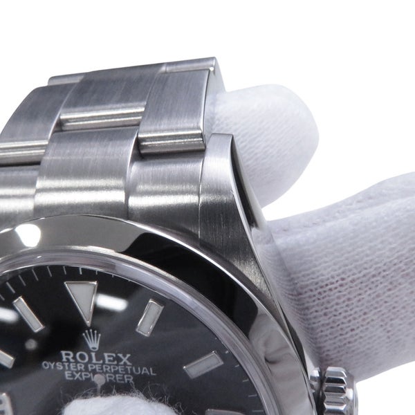 ロレックス エクスプローラー ランダムシリアル ルーレット 124270 ROLEX 腕時計 ウォッチ 黒文字盤