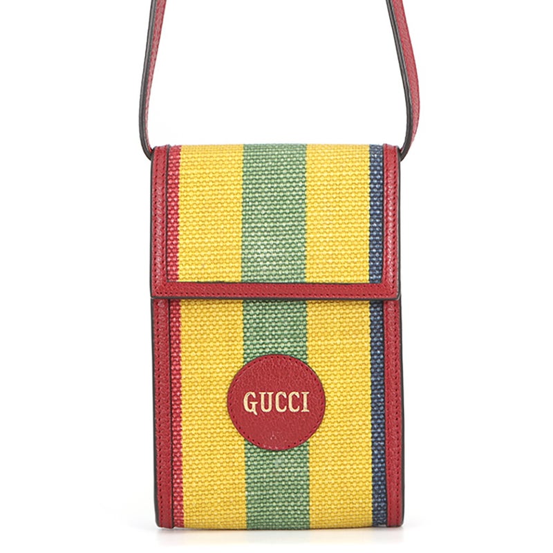 グッチ ショルダーバッグ バイアデラ レザー/キャンバス 625603 GUCCI ミニバッグ