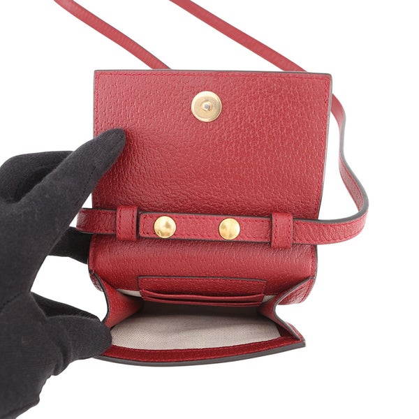 グッチ ショルダーバッグ バイアデラ レザー/キャンバス 625603 GUCCI ミニバッグ