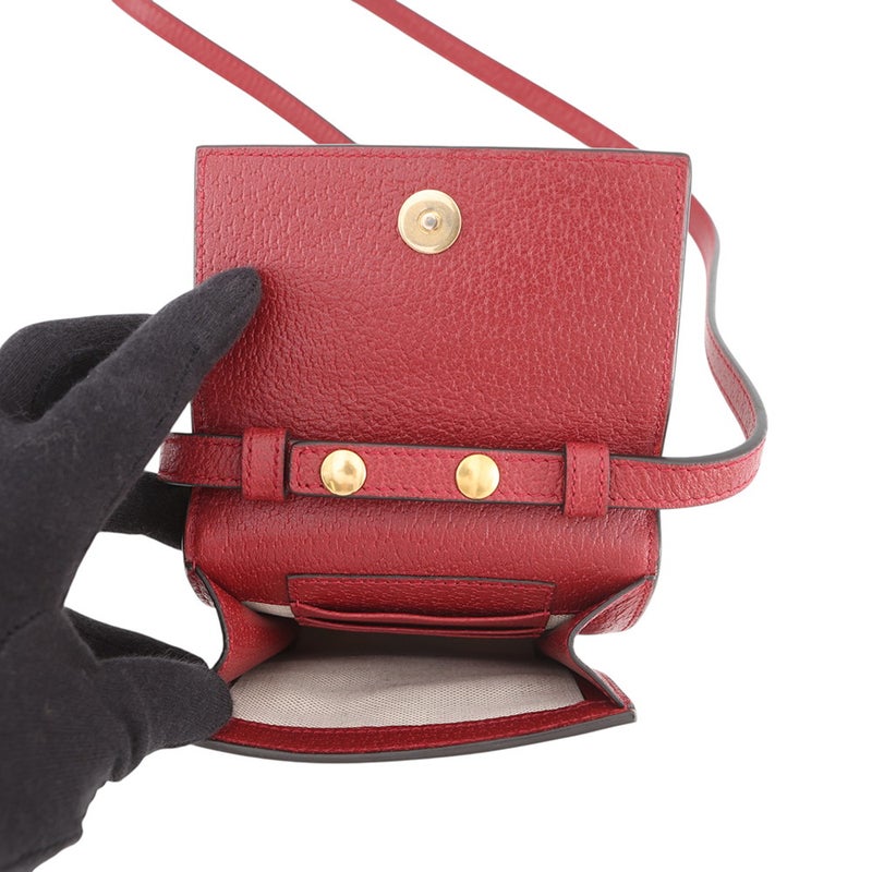 グッチ ショルダーバッグ バイアデラ レザー/キャンバス 625603 GUCCI ミニバッグ
