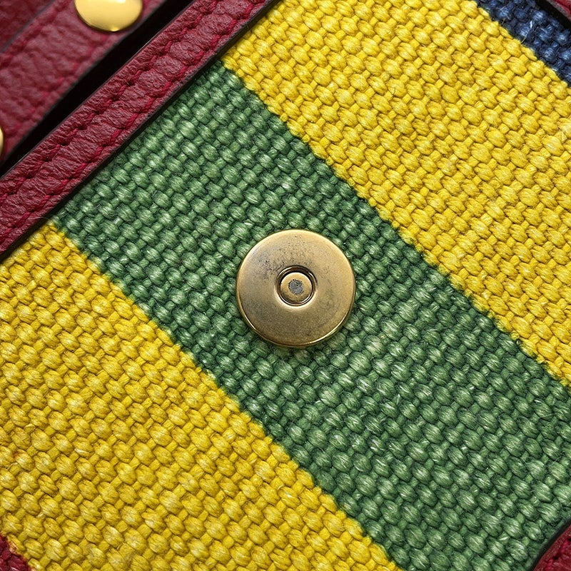 グッチ ショルダーバッグ バイアデラ レザー/キャンバス 625603 GUCCI ミニバッグ