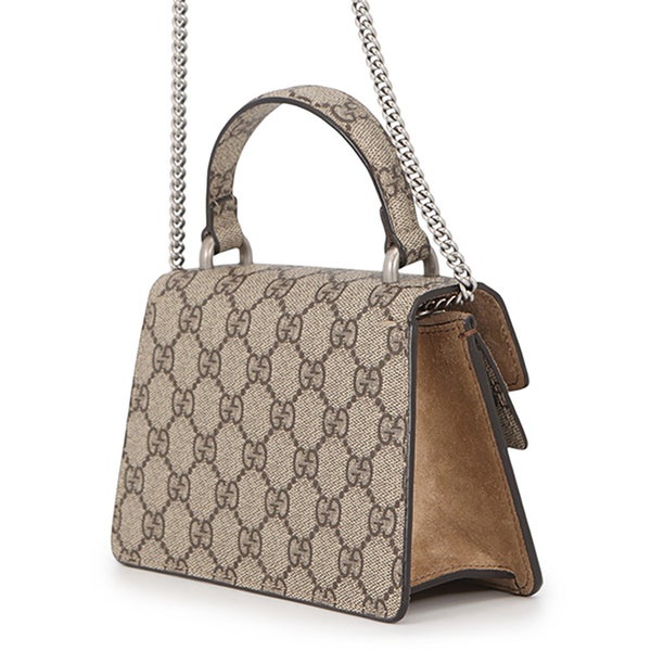 グッチ ハンドバッグ GGスプリーム/スエード デュオニソス 752029 GUCCI バッグ 2wayショルダーバッグ