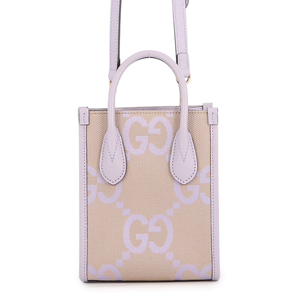 グッチ ハンドバッグ ジャンボGGキャンバス ミニトート 671623 GUCCI