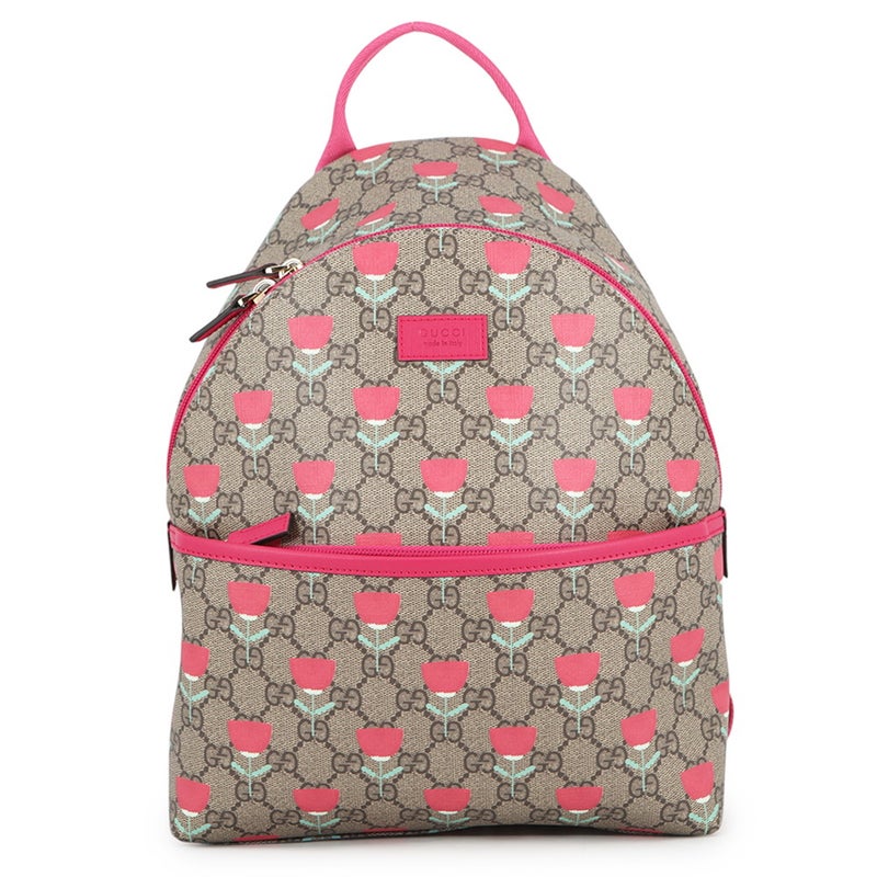 グッチ バックパック GGスプリーム フラワープリント チルドレンズ 782708 GUCCI リュック キッズ キム・スンヨン