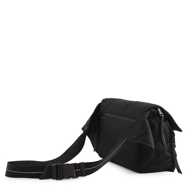 プラダ ショルダーバッグ ロゴ テスートナイロン 1BD157 PRADA メッセンジャーバッグ 黒