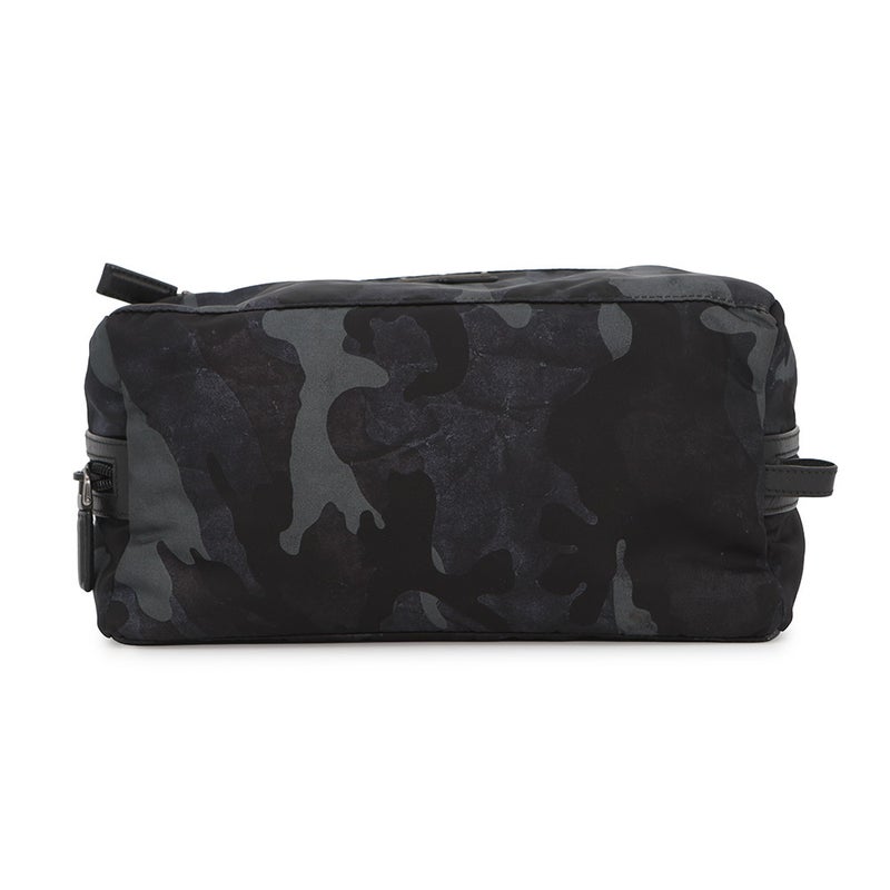 プラダ ポーチ トライアングルロゴ カモフラージュ 2NA029 PRADA バッグ メンズ 黒