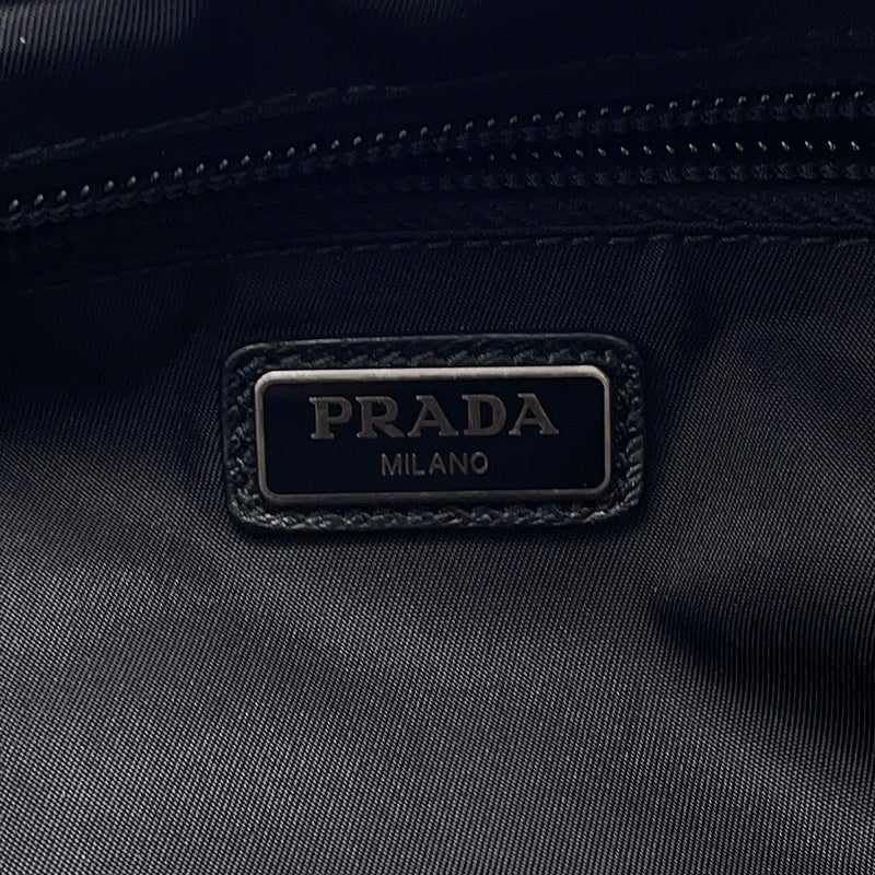 プラダ ポーチ トライアングルロゴ カモフラージュ 2NA029 PRADA バッグ メンズ 黒
