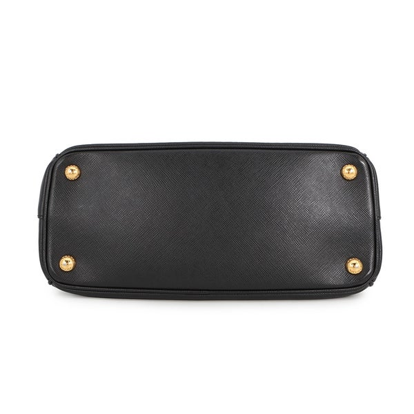 プラダ ハンドバッグ ガレリア サフィアーノ レザー 1BA863 PRADA 2wayショルダーバッグ 黒