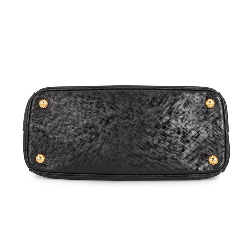 プラダ ハンドバッグ ガレリア サフィアーノ レザー 1BA863 PRADA 2wayショルダーバッグ 黒
