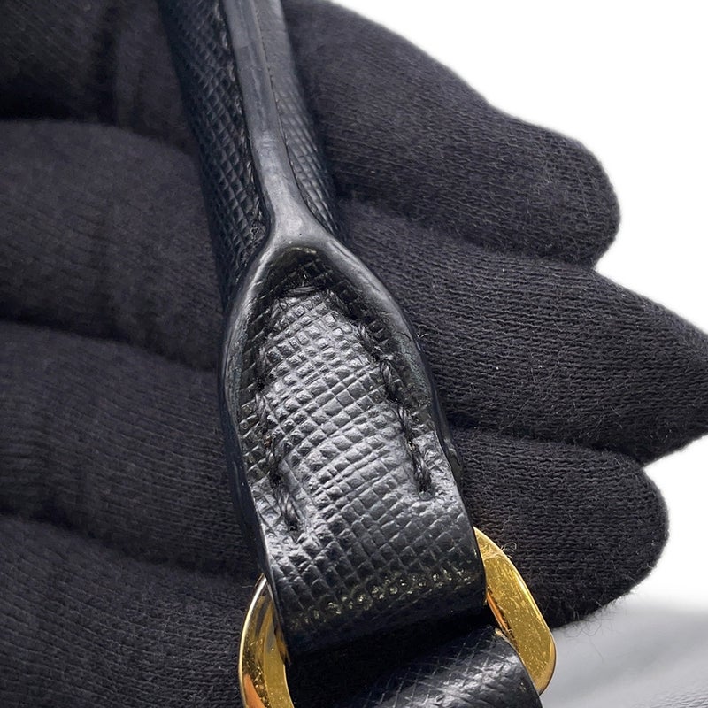 プラダ ハンドバッグ ガレリア サフィアーノ レザー 1BA863 PRADA 2wayショルダーバッグ 黒