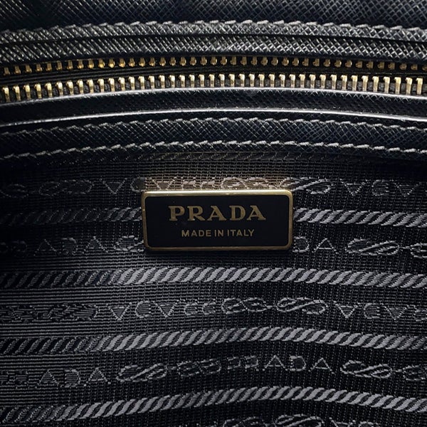 プラダ ハンドバッグ ガレリア サフィアーノ レザー 1BA863 PRADA 2wayショルダーバッグ 黒