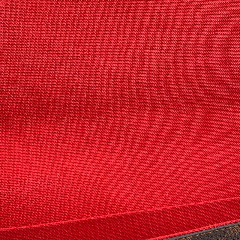 ルイヴィトン チェーンウォレット ダミエ・エベヌ ポシェット・フェリシー N40492 LOUIS VUITTON