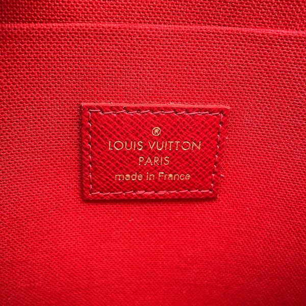 ルイヴィトン チェーンウォレット ダミエ・エベヌ ポシェット・フェリシー N40492 LOUIS VUITTON
