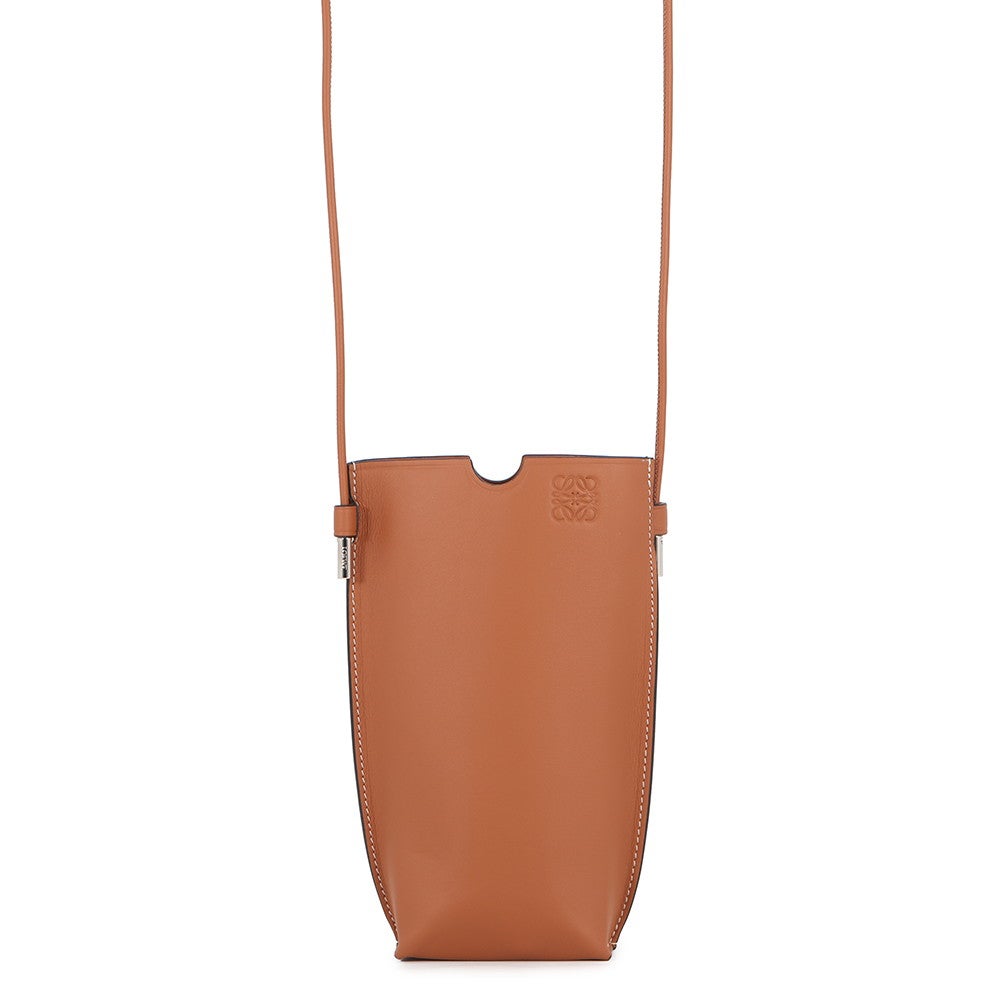 ロエベ フォンポーチ アナグラム レザー LOEWE ポシェット | 中古