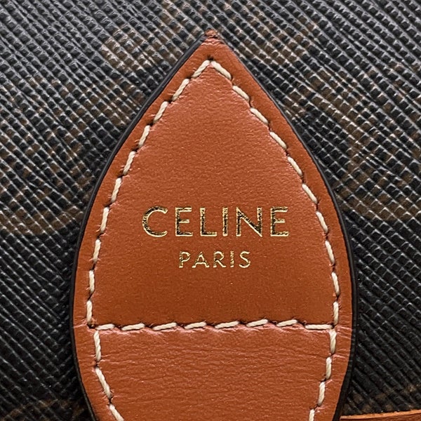 セリーヌ ショルダーバッグ ミディアム フォルコ トリオンフ PVC/カーフレザー 191502 CELINE バッグ