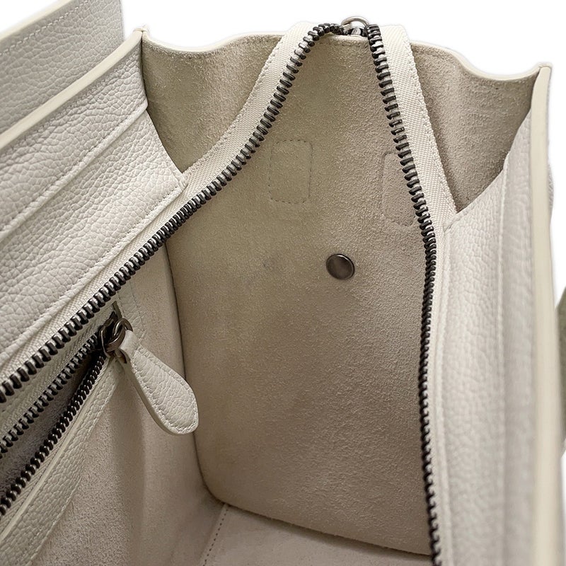 セリーヌ ハンドバッグ ラゲージ マイクロショッパー 189793 CELINE バッグ 白