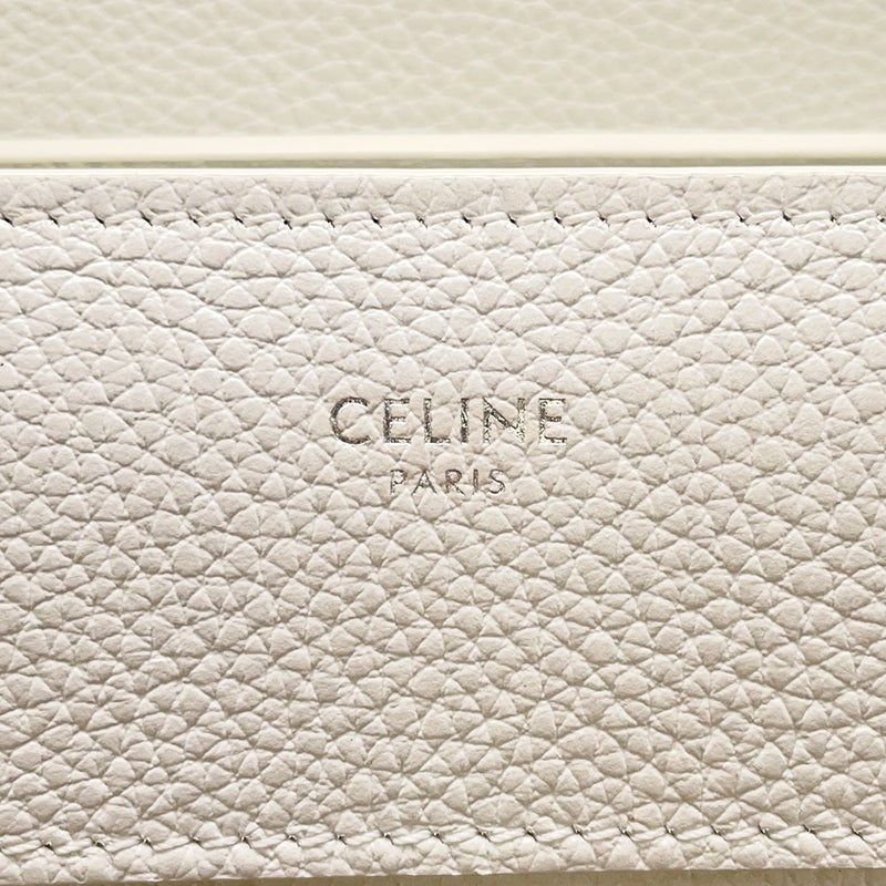 セリーヌ ハンドバッグ ラゲージ マイクロショッパー 189793 CELINE バッグ 白