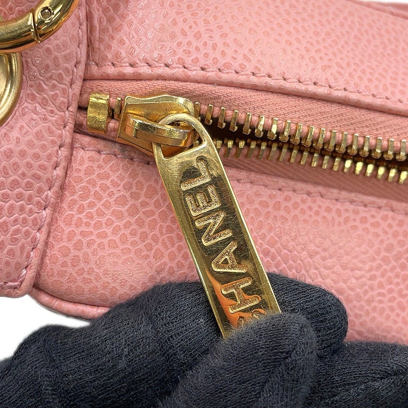 シャネル チェーンショルダーバッグ マトラッセ ココマーク キャビアスキン A20993 CHANEL ワンショルダー