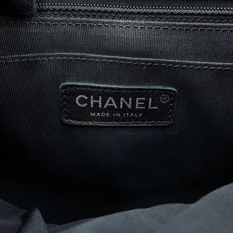 シャネル リュック Vステッチ シェブロン バックパック ココマーク ラムスキン A91121 CHANEL リュックサック バッグ 黒