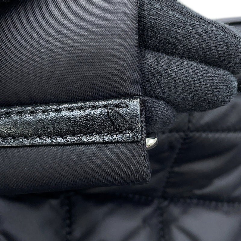 シャネル リュック コココクーン キルティング マトラッセ ココマーク ナイロン A92559 CHANEL バッグ バックパック 黒