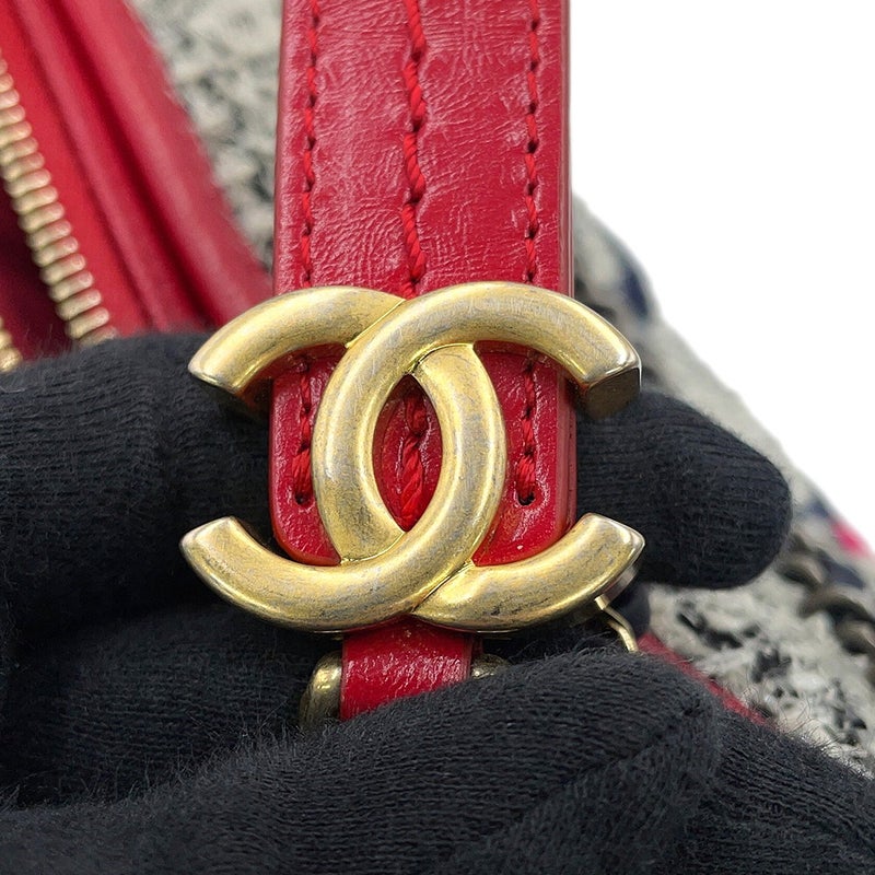 シャネル チェーンショルダーバッグ ガブリエル ドゥ シャネル ミディアム ホーボー ツイード A93824 CHANEL