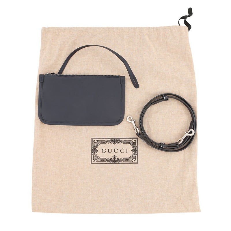 グッチ ハンドバッグ プリントロゴ ミニトートバッグ キャンバス/レザー 772144 GUCCI バッグ 2wayショルダーバッグ
