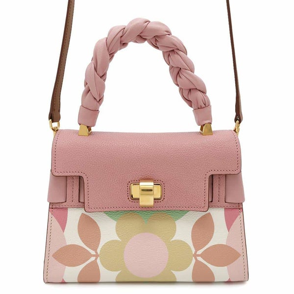 ミュウミュウ ハンドバッグ フラワー レザー 5BA046 Miu Miu 2wayショルダー