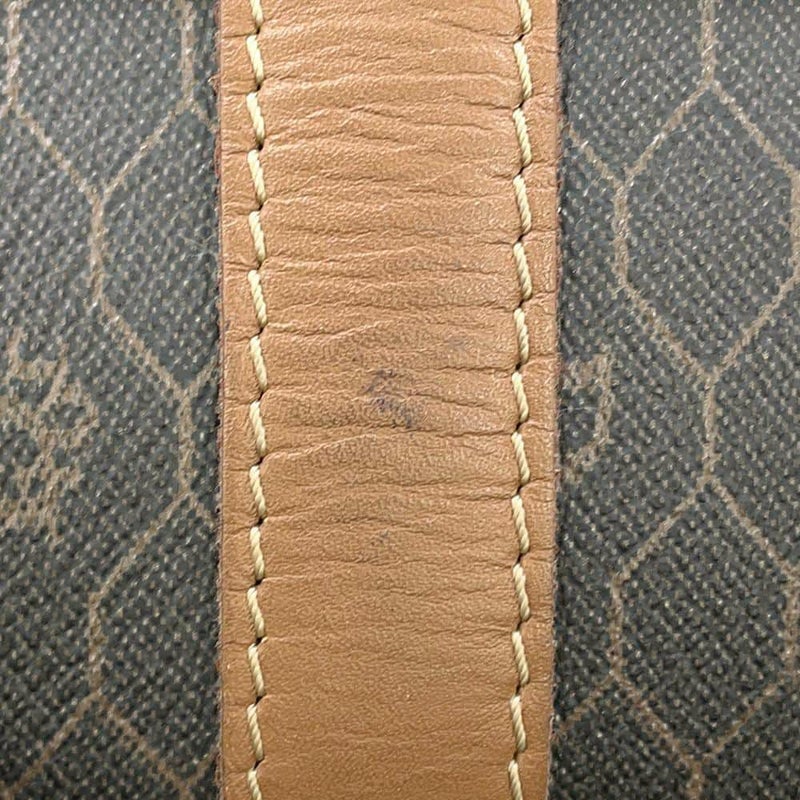 クリスチャン・ディオール ボストンバッグ ハニカム柄 PVC/レザー Christian Dior