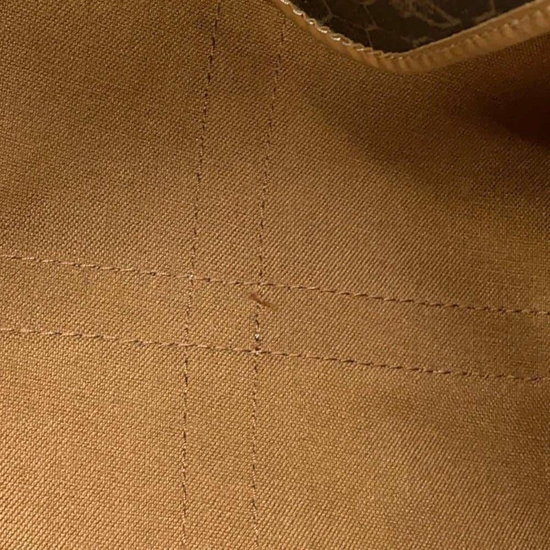 クリスチャン・ディオール ボストンバッグ ハニカム柄 PVC/レザー Christian Dior