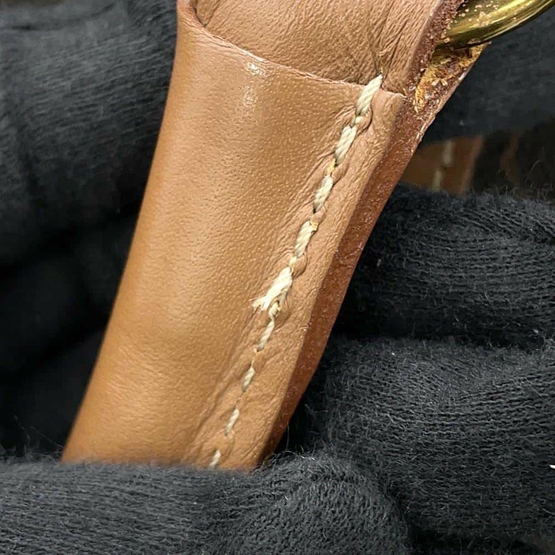 クリスチャン・ディオール ボストンバッグ ハニカム柄 PVC/レザー Christian Dior