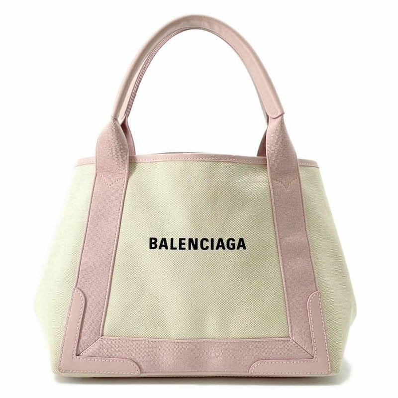 バレンシアガ トートバッグ ネイビーカバス S ポーチ付 339933 BALENCIAGA スモールサイズ