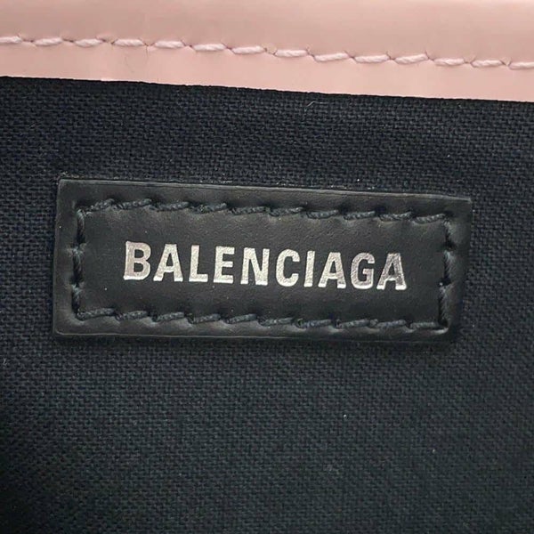 バレンシアガ トートバッグ ネイビーカバス S ポーチ付 339933 BALENCIAGA スモールサイズ