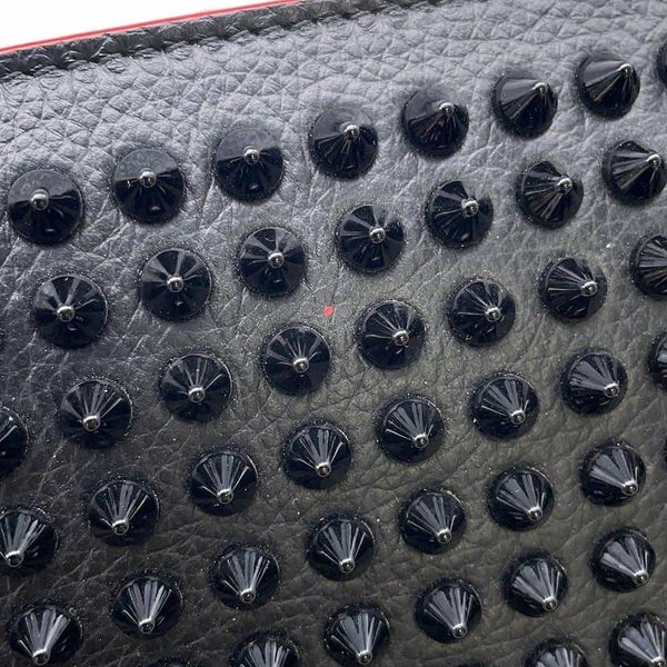 クリスチャン・ルブタン ハンドバッグ トリックトラック スモール スパイクスタッズ 1165005 Christian Louboutin クラッチ 3wayバッグ 黒