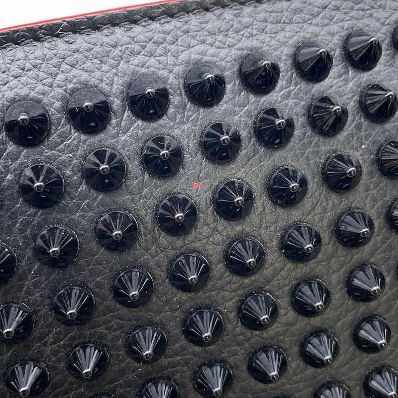 クリスチャン・ルブタン ハンドバッグ トリックトラック スモール スパイクスタッズ 1165005 Christian Louboutin クラッチ 3wayバッグ 黒