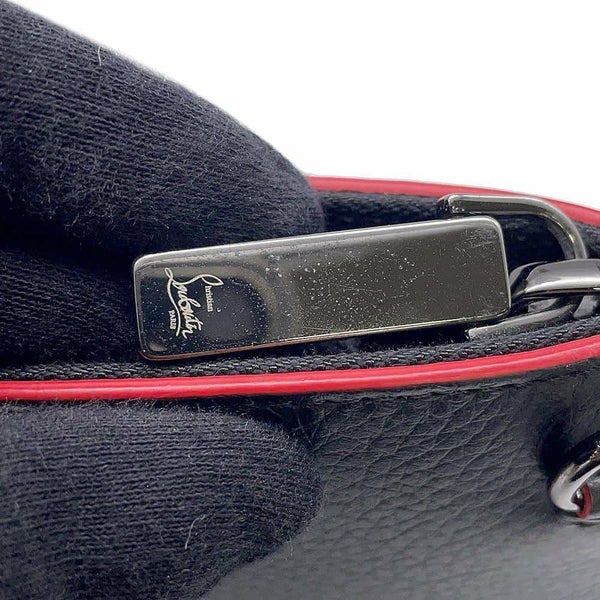 クリスチャン・ルブタン ハンドバッグ トリックトラック スモール スパイクスタッズ 1165005 Christian Louboutin クラッチ 3wayバッグ 黒